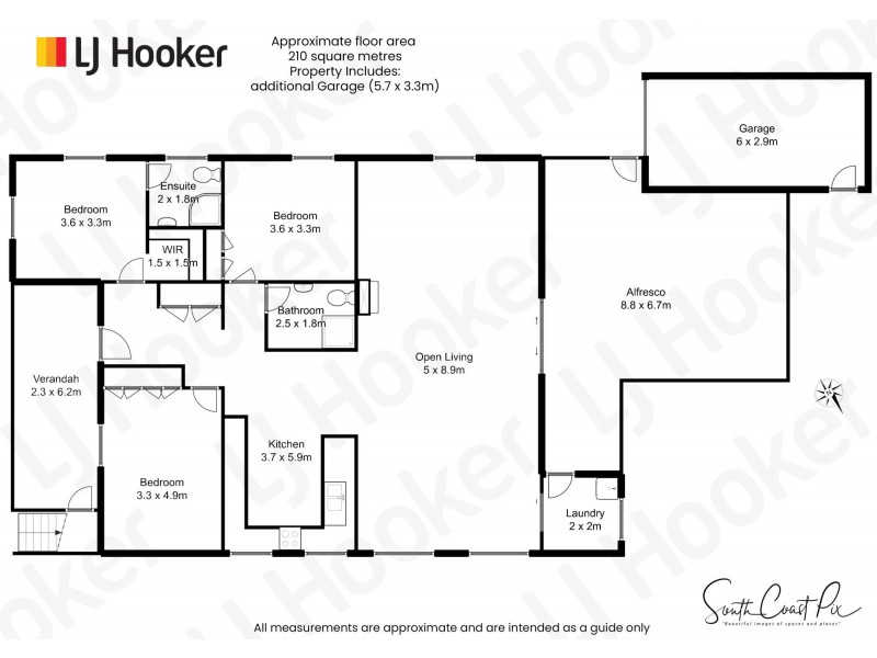 582 Beach Road, Denhams Beach NSW 2536 Floorplan