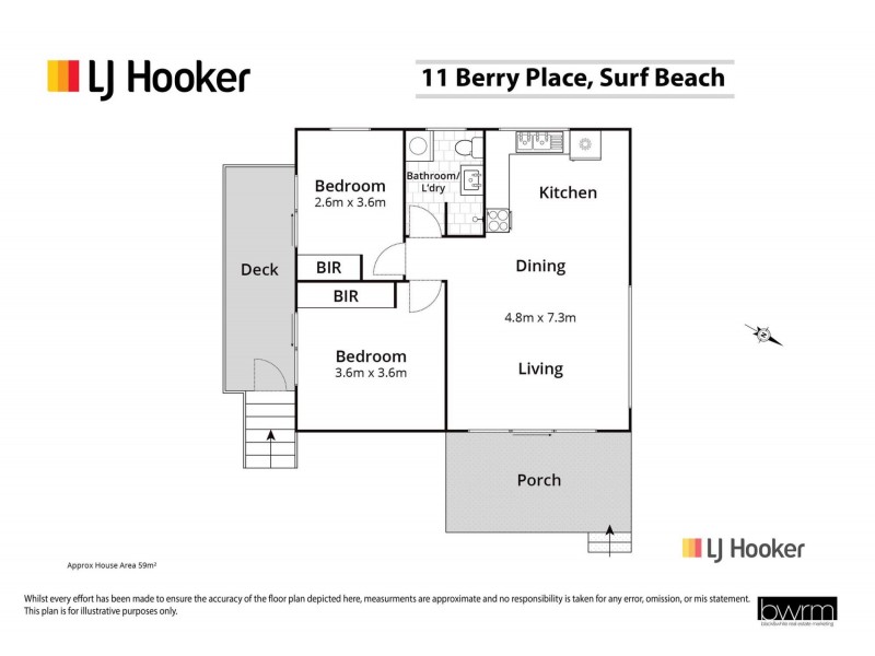 11 Berry Place, Surf Beach NSW 2536 Floorplan