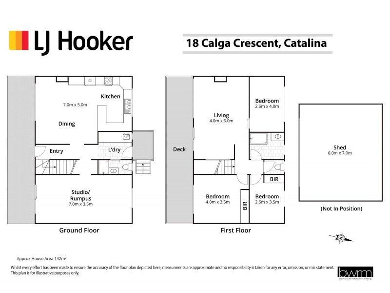 18 Calga Crescent, Catalina NSW 2536 Floorplan