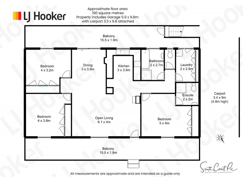 7A Palana Street, Surfside NSW 2536 Floorplan