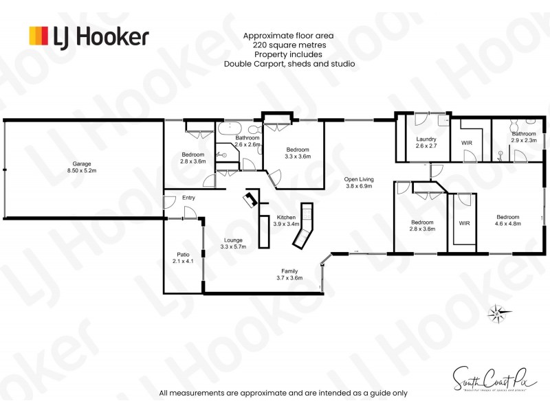 8 Barrakee Drive, Long Beach NSW 2536 Floorplan
