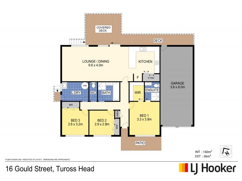 16 Gould Street, Tuross Head NSW 2537 Floorplan