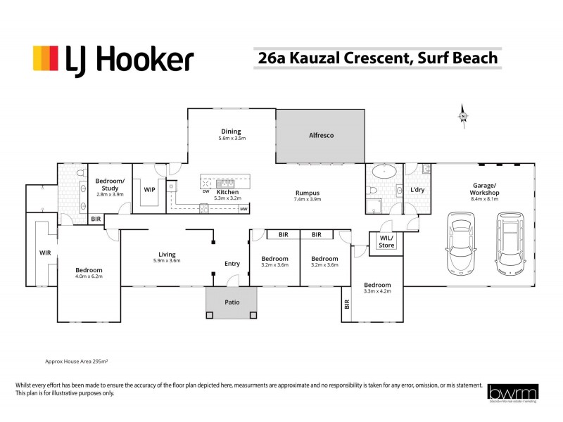 26a Kauzal Crescent, Surf Beach NSW 2536 Floorplan