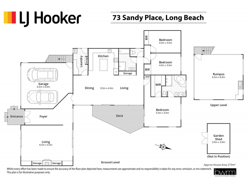73 Sandy Place, Long Beach NSW 2536 Floorplan