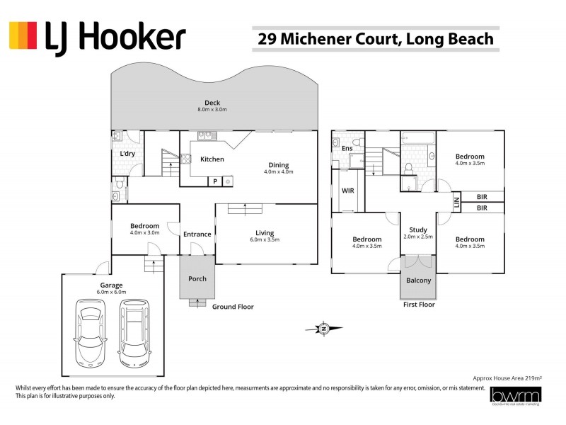 29 Michener Court, Long Beach NSW 2536 Floorplan