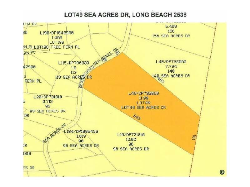 Lot 49 Sea Acres Drive, Long Beach NSW 2536