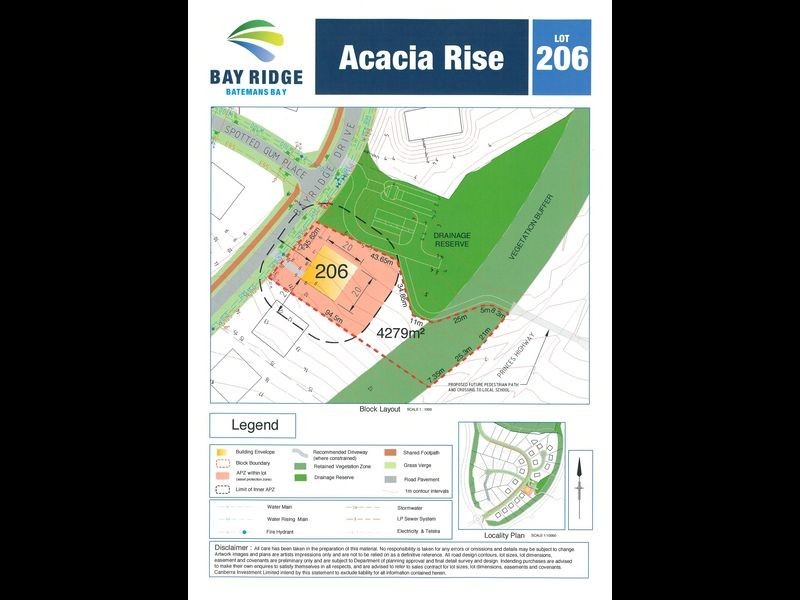 Lot 206 Bay Ridge Drive – Bay Ridge Estate, Batemans Bay NSW 2536