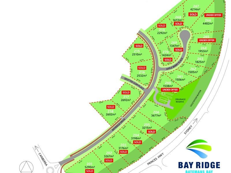 Lot 206 Bay Ridge Drive – Bay Ridge Estate, Batemans Bay NSW 2536