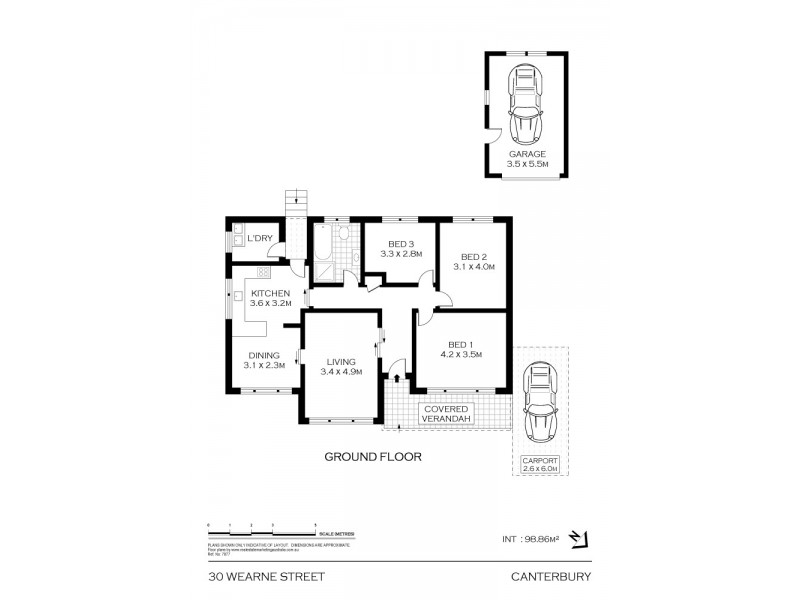 30 Wearne Street, Canterbury NSW 2193 Floorplan