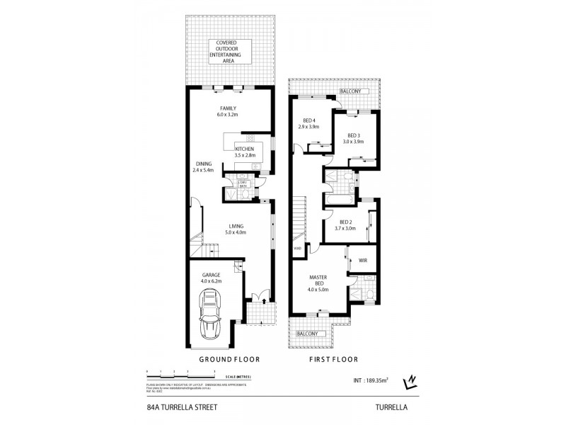 84A Turrella Street, Turrella NSW 2205 Floorplan