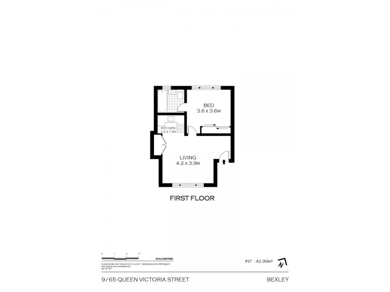 9/65-67 Queen Victoria Street, Bexley NSW 2207 Floorplan