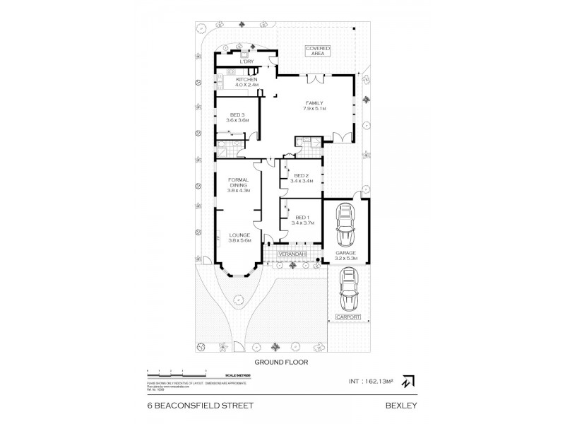 6 Beaconsfield Street, Bexley NSW 2207 Floorplan
