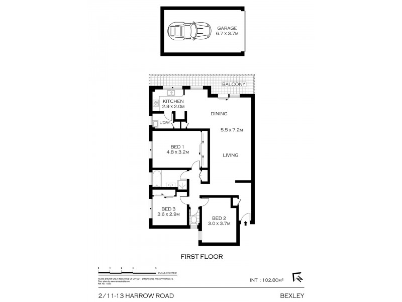 Apartment 2/11-13 Harrow Road, Bexley NSW 2207