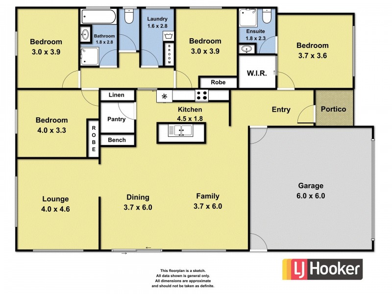 16 Lavender Place, Inverloch VIC 3996 Floorplan