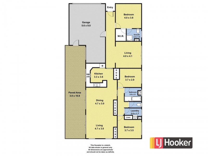 17 Melaleuca Mews, Inverloch VIC 3996 Floorplan