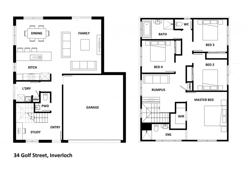 34 Golf Street, Inverloch VIC 3996 Floorplan