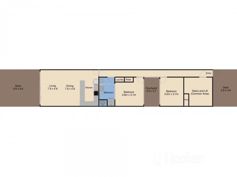 Unit 1/20 Beaton Place, Inverloch VIC 3996 Floorplan
