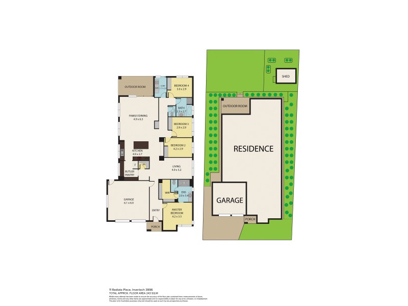 5 Radiata Place, Inverloch VIC 3996 Floorplan