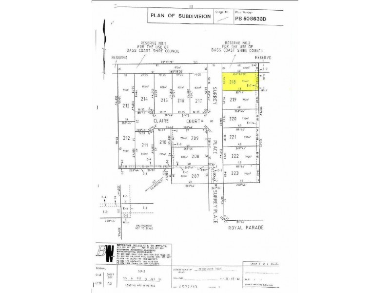 Lot 218 Surrey Place, Inverloch VIC 3996