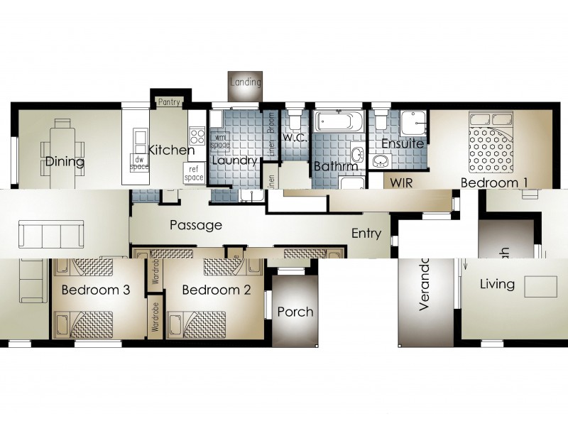 Lot 4 Royston Street, Meeniyan VIC 3956 Floorplan