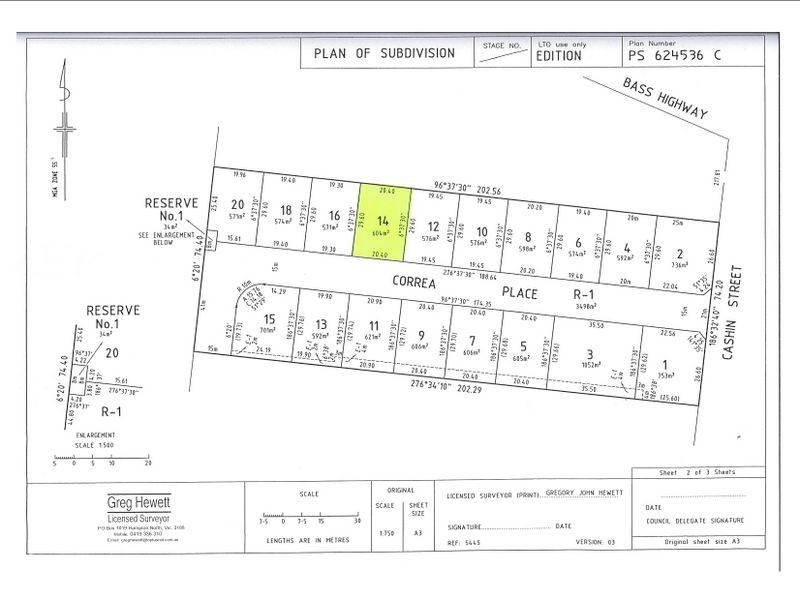 Lot 14 Correa Place, Inverloch VIC 3996