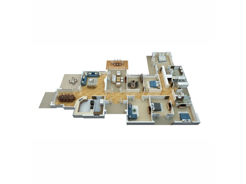 544 Boorara Road, Northcliffe WA 6262 Floorplan