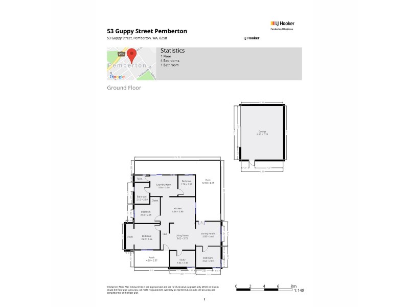 53 Guppy Street, Pemberton WA 6260 Floorplan