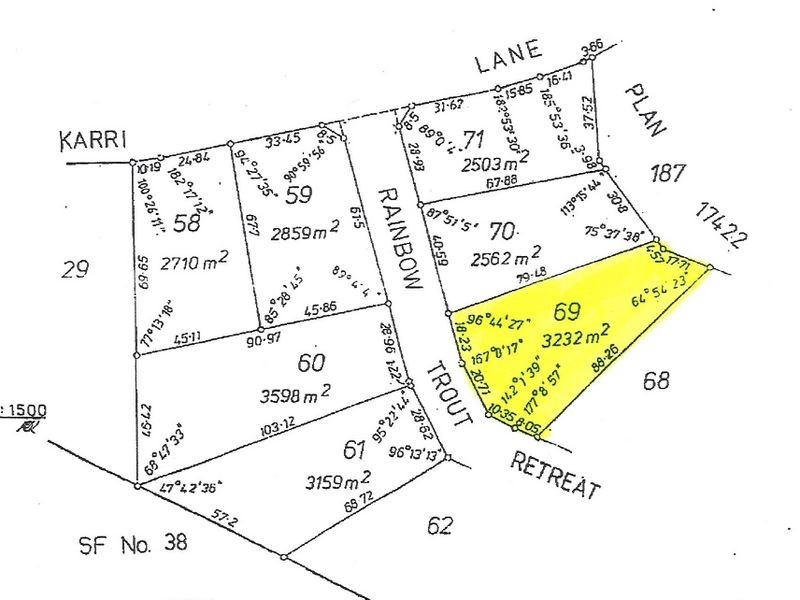 Lot 69 Rainbow Trout Retreat, Quinninup WA 6258