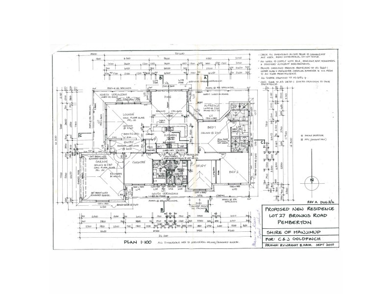 133 Browns Road, Pemberton WA 6260 Floorplan