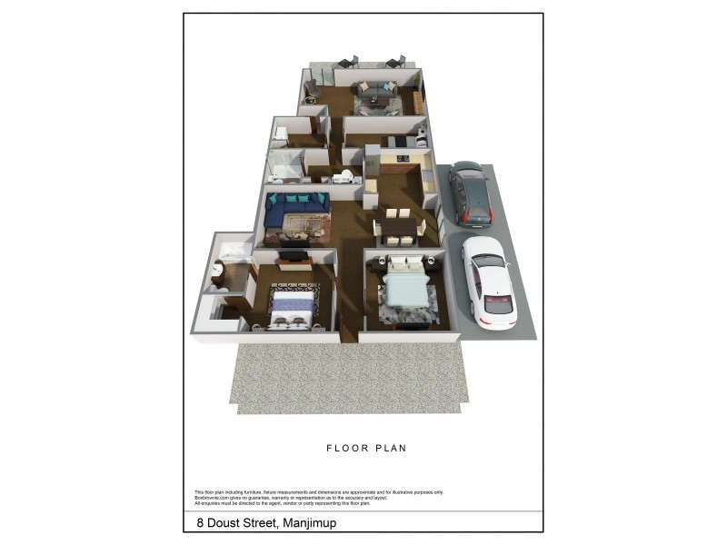 8 Doust Street, Manjimup WA 6258 Floorplan