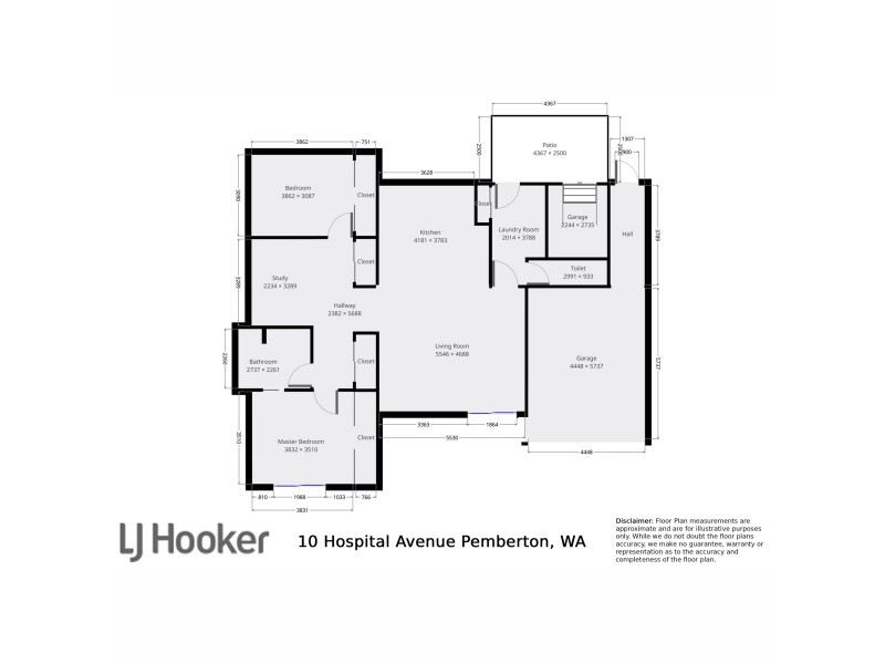 10 Hospital Avenue, Pemberton WA 6260 Floorplan