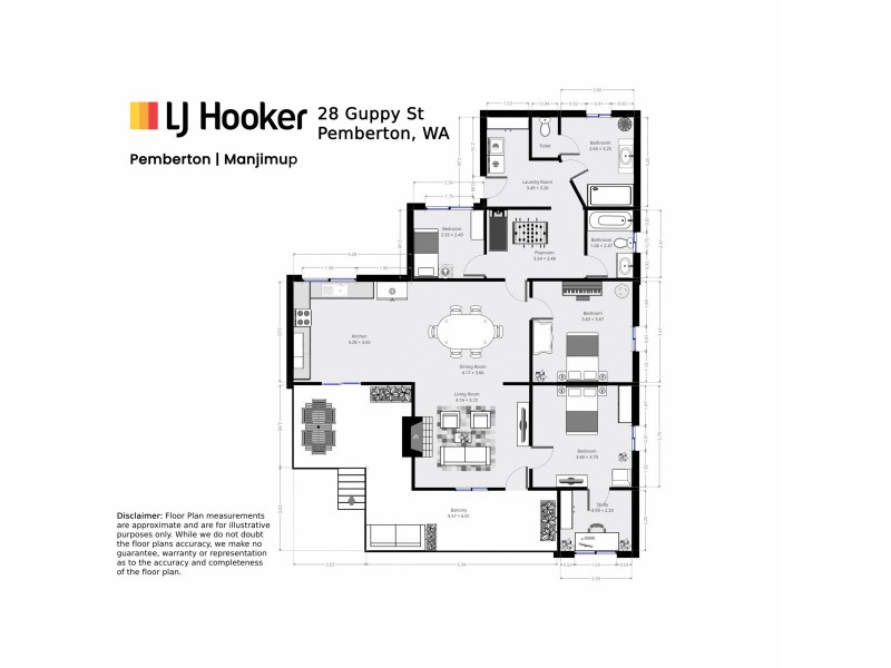 28 Guppy Street, Pemberton WA 6260 Floorplan