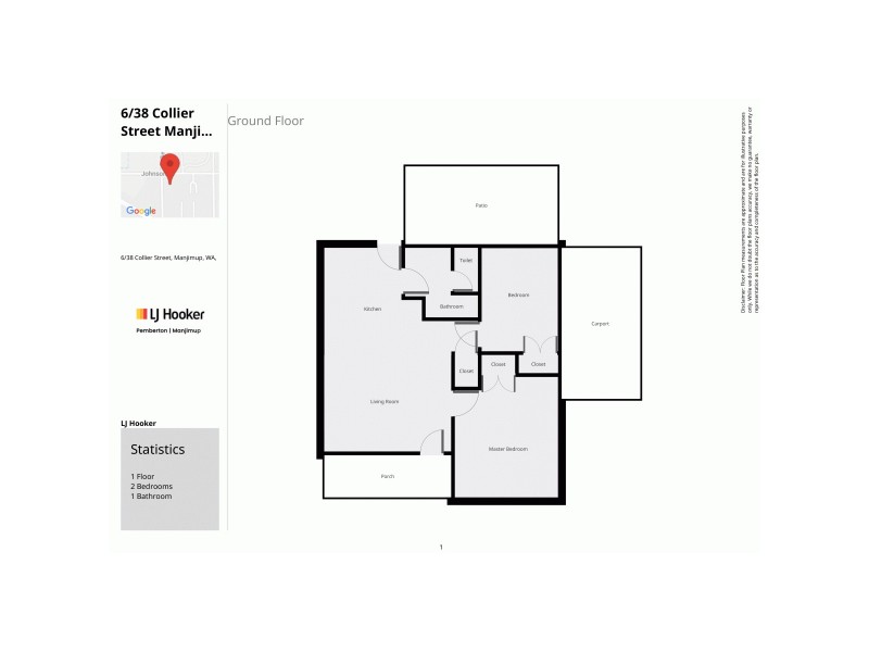 6/38 Collier Street, Manjimup WA 6258 Floorplan