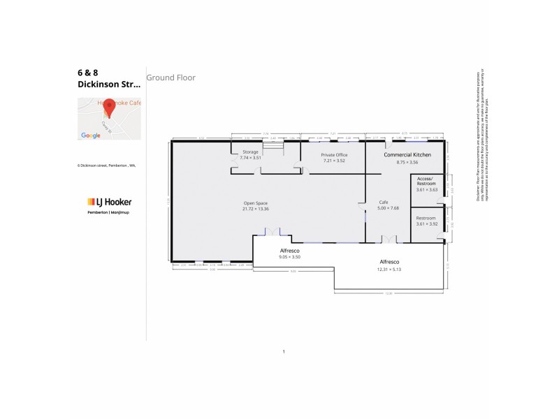 6 Dickinson Street, Pemberton WA 6260 Floorplan