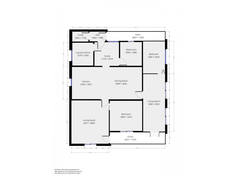 25 Lefroy Street, Pemberton WA 6260 Floorplan
