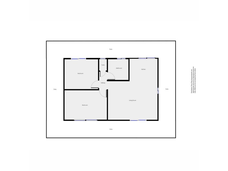 3/713 Pemberton-Northcliffe Road (Crowea), Pemberton WA 6260 Floorplan