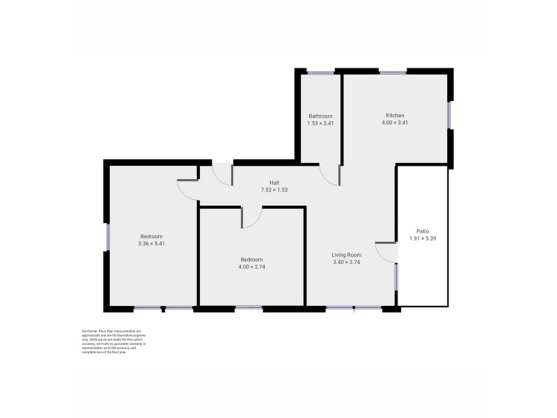 23 North Street, Northcliffe WA 6262 Floorplan