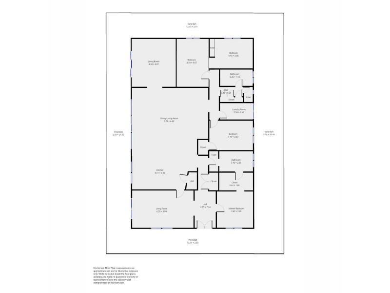 124 Plackett Drive, Pemberton WA 6260 Floorplan