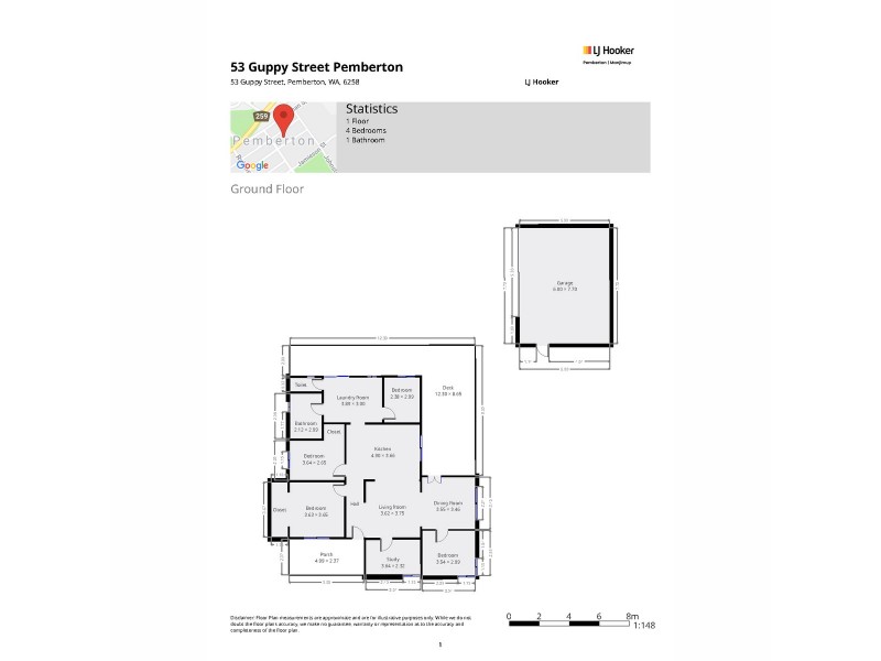 53 Guppy Street, Pemberton WA 6260 Floorplan