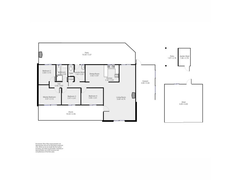 55 Guppy Street, Pemberton WA 6260 Floorplan