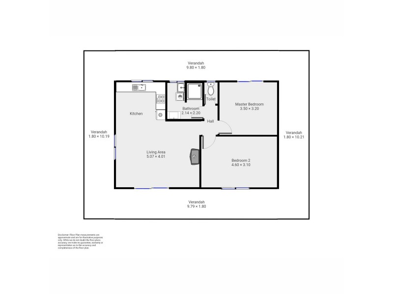 5/713 Pemberton-Northcliffe Road, Pemberton WA 6260 Floorplan