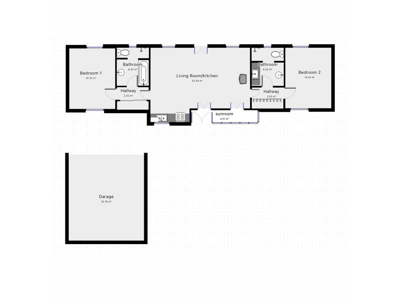 75 Karri Lane, Quinninup WA 6258 Floorplan