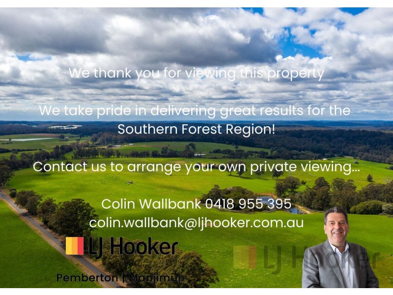 1196 Wheatley Coast Road, Quinninup WA 6258