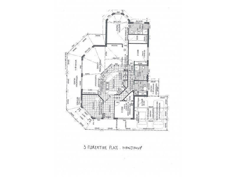3 Florentine Place, Manjimup WA 6258 Floorplan