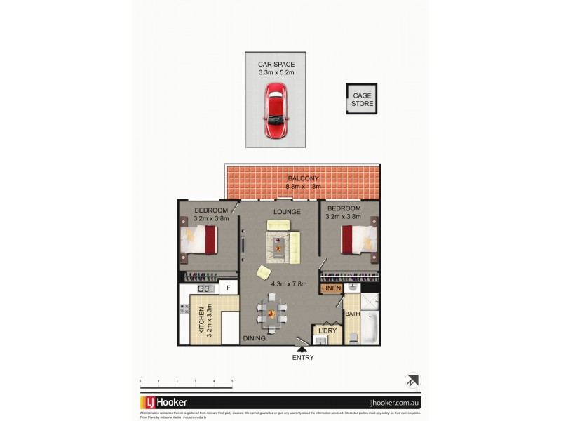 U110/100-1 Corinna Street, Phillip ACT 2606 Floorplan