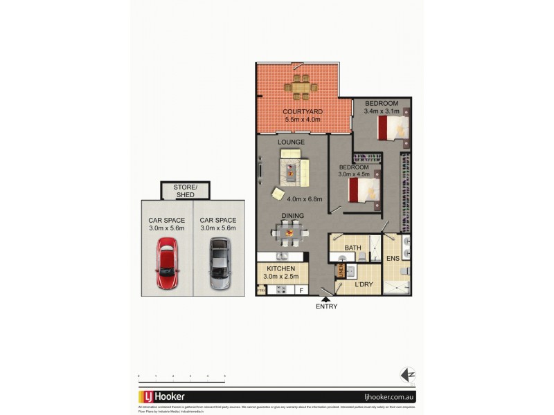 3/1 Mouat Street, Lyneham ACT 2602 Floorplan