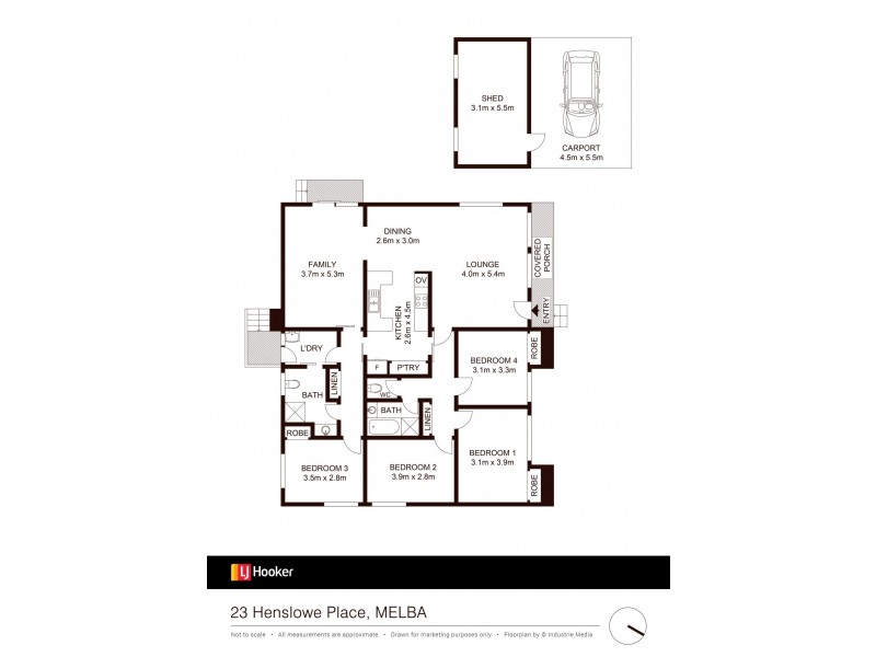 23 Henslowe Place, Melba ACT 2615 Floorplan
