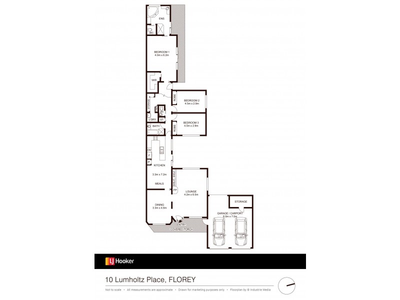 10 Lumholtz Place, Florey ACT 2615 Floorplan