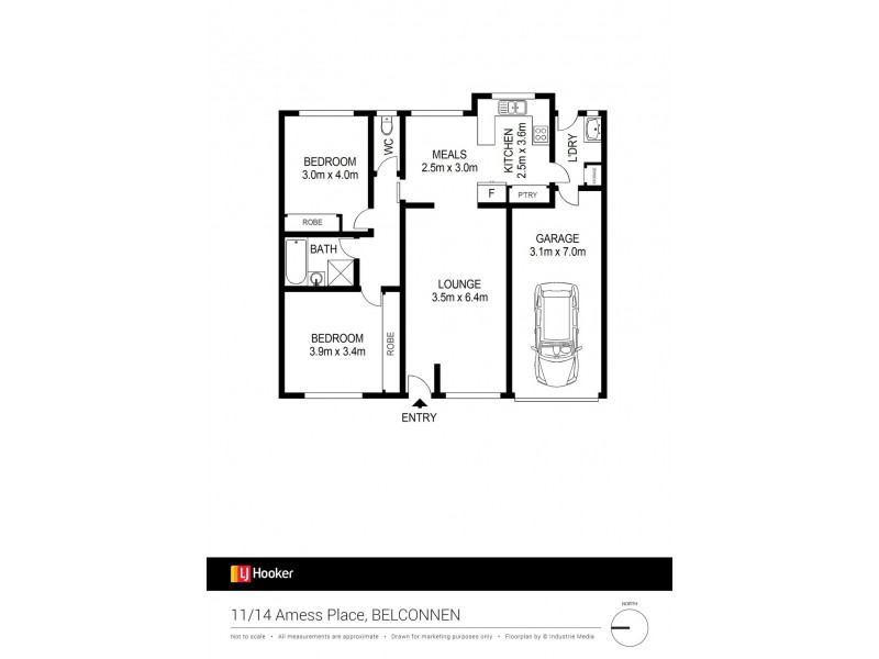 11/14 Amess Place, Belconnen ACT 2617