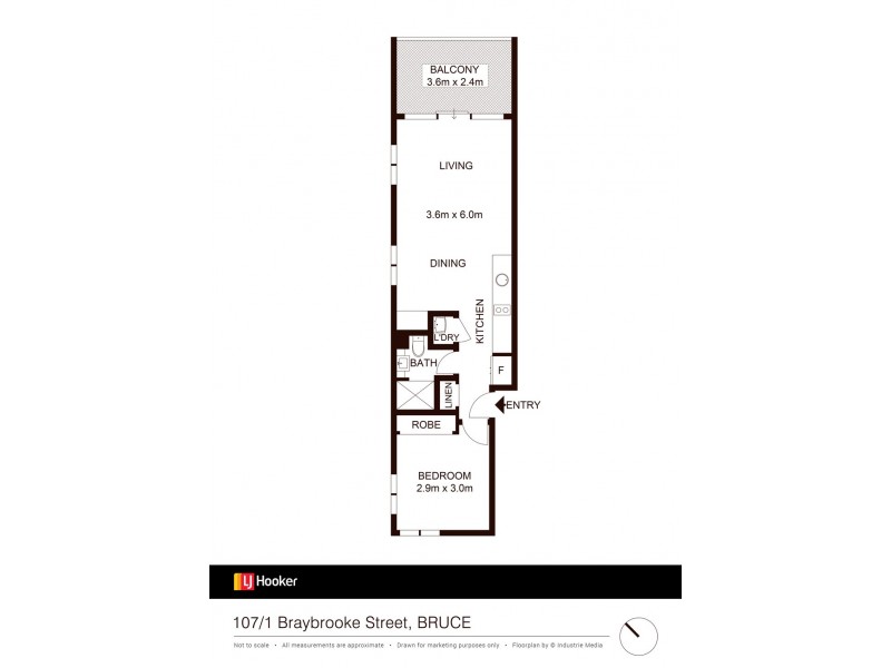 107/1 ‘Proximity’ Braybrooke Street, Bruce ACT 2617